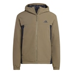 Jaqueta com Capuz adidas Sportswear - Masculina VERDE ESCURO