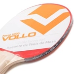 Kit de Tênis de Mesa Vollo: Raquete de Ping Pong Force 1000 + 6 Bolas 1 Estrela Nao Se Aplica