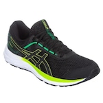 Tênis Asics Kabuki 23 - Masculino PRETO/VERDE