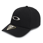 Boné Aba Curva Oakley Tincan Cap - Fechado - Adulto PRETO/PRATA