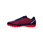 Chuteira Society Penalty Lider Y-3 - Adulto AZUL/VERMELHO