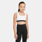 Top Fitness Nike Swoosh - Infantil BRANCO