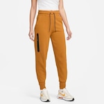 Calça Nike Sportswear Tech Fleece - Feminina MARROM CLARO