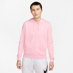 Jaqueta com Capuz Nike Sportswear Club Fleece - Feminina ROSA