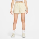 Shorts Nike Sportswear Club Fleece - Feminino BEGE