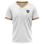 Camisa Braziline Atlético Mineiro Futurism Masculina BRANCO