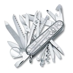 Canivete de Camping de Bolso Victorinox Médio Swiss Champ PRATA