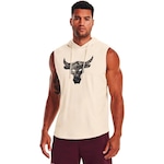 Blusão de Moletom Under Armour Rock Training - Masculino BEGE