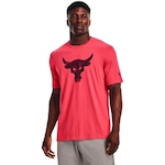 Camiseta Under Armour Project Rock Bull - Masculina ROSA