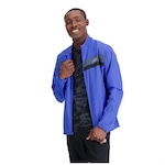 Jaqueta Corta Vento sem Capuz New Balance Windbreak - Masculina AZUL