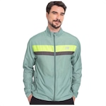 Jaqueta Corta Vento sem Capuz New Balance Windbreak - Masculina VERDE