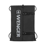 Gym Sack Wenger Fyrst Drawstring Bag - 12 Litros PRETO