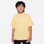 Camiseta Nike Outdoor Play - Infantil Laranja Cla/Preto