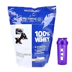 Whey Protein 100% Refil - Cookies & Cream - 900g + Coqueteleira Max Titanium - 700ml Nao Se Aplica