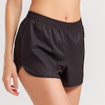 Shorts She Curto Cós Elástico - Feminino PRETO