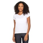 Camiseta Run More Ultralight - Feminina BRANCO/ROSA