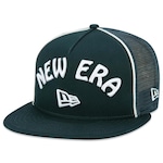 Boné Aba Reta New Era 9fifty Original Fit A-Frame Trucker Nature - Snapback - Adulto VERDE