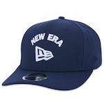 Boné Aba Reta New Era 9fifty Stretch Snap Aba Pre Curvada Core - Snapback - Adulto AZUL