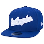 Boné Aba Reta New Era 9fifty Original Fit MLB Los Angeles Dodgers Core - Snapback - Adulto AZUL ESCURO