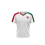 Camiseta do Fluminense Braziline Polygon - Masculina BRANCO