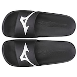 Chinelo Mizuno Slide Basic - Unissex PRETO/BRANCO