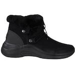 Bota Skechers On The Go Midtown Cozy Vibes - Feminina PRETO