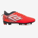 Chuteira de Campo Umbro Tocco II Club - Adulto VERMELHO