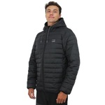 Jaqueta com Capuz Quiksilver Scaly Hood - Masculina PRETO