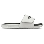 Chinelo Slide Olympikus Melbourne - Masculino BRANCO/PRETO