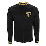 Jaqueta do São Paulo Retrômania Vintage - Masculina PRETO/OURO