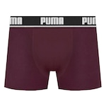 Cueca Boxer Puma Cotton - Masculina VINHO