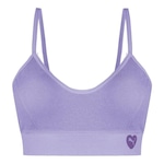 Sutiã Fitness Puma com Bojo sem Costura - Feminino VIOLETA