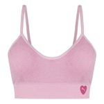 Sutiã Fitness Puma com Bojo sem Costura - Feminino ROSA