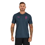 Camiseta Puma Neymar Júnior Team Liga - Masculina CINZA CLARO