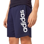 Shorts adidas Logo Linear - Masculino AZUL ESCURO