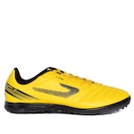 Chuteira Society Topper Cup VI - Adulto Amarelo/Preto