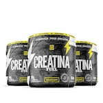 Kit Creatina Iridium Labs Fuel 300g - 3 unidades Nao Se Aplica