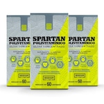 Kit Spartan Polivitaminico Iridium Labs Ultra Concentrado - 60 comprimidos - 3 unidades Nao Se Aplica