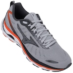 Tênis Mizuno Wave Dynasty 5 Masculino CINZA/LARANJA