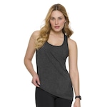 Camiseta Regata Selene sem Costura - Feminina PRETO