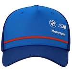 Boné Puma Aba Curva Snapback BMW MMS - Adulto AZUL/VERMELHO