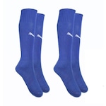 Kit de Meiões Puma Liga Core com 2 Pares - Adulto AZUL