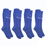 Kit de Meiões Puma Liga Core com 4 Pares - Adulto AZUL