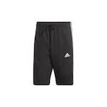 Bermuda Moletom adidas Essentials - Masculina PRETO