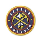 Jibbitz Crocs NBA Denver Nuggets Logo Azul/Amarelo