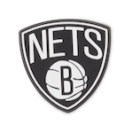 Jibbitz Crocs NBA Brooklyn Nets Logo BRANCO