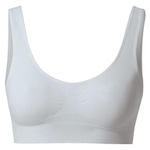 Top Fitness She Regata Microfibra sem Costura - Feminino BRANCO