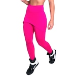 Calça Legging MVB Modas Suplex Saia Tapa Bumbum Estampada Cintura Alta - Feminina ROSA