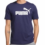 Camiseta Puma Essentials Logo - Masculino AZUL