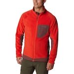 Jaqueta sem Capuz Columbia Fleece Titan Pass 2 - Masculina LARANJA